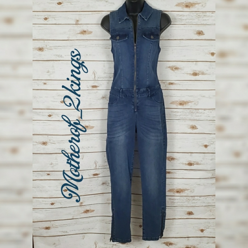 💙NEW YORK&CO.💙 SLEEVELESS JUMPSUIT - Picture 2 of 8